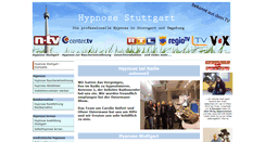 Desktop Screenshot of hypnose-stuttgart.org