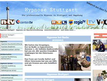 Tablet Screenshot of hypnose-stuttgart.org